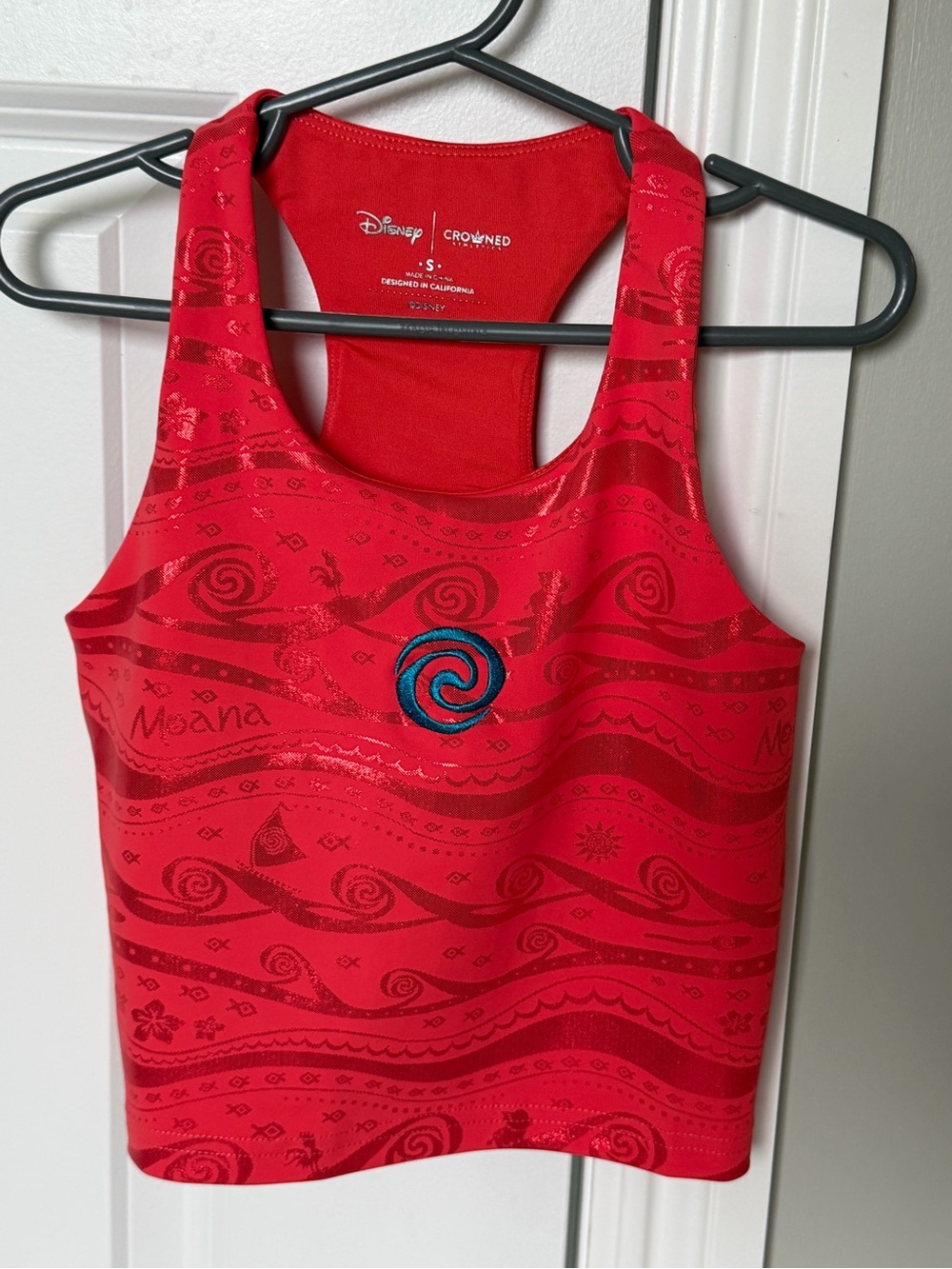 Crowned Athletics Moana Girl’s Power Tank